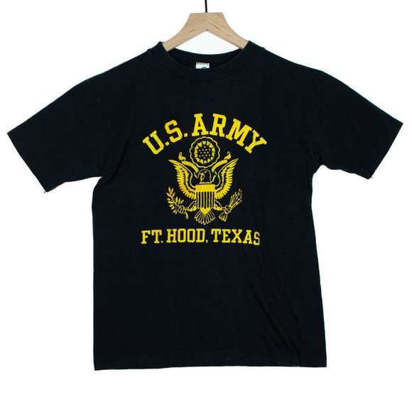 Vintage USA Army Ft. Hood Texas Single Stitch Tee - Picture 1 of 5